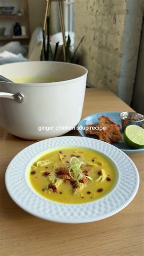 Ginger Chicken Soup: Healthy Comfort for Soup Season