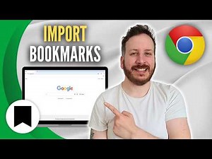 How To Import Bookmarks In Google Chrome