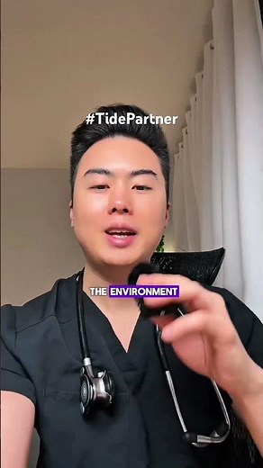 #TidePartner #ad Do Tide PODs create micro- or nanoplastics? No ❌PVA film dissolves in water. 👨‍⚕️