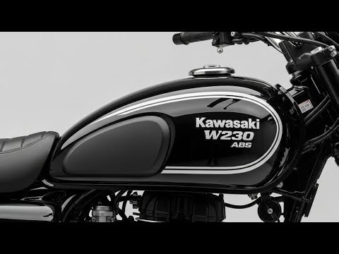 NEW 2026 Kawasaki W230 ABS Official Launch! First Look & Features Revealed!