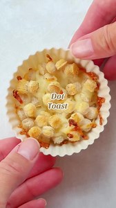 Dot Toast: Savoury Dot Cake Toast Recipe with Epic Cheese Pull