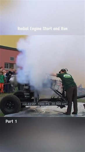 1.2M views · 13K reactions | Radial engine start and run 勞 RADIAL ENGINES #fblifestyle | Video created | Facebook