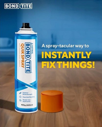 The Best Instant Spray Adhesive for Quick Fixes | Just Spray It & Bond It!