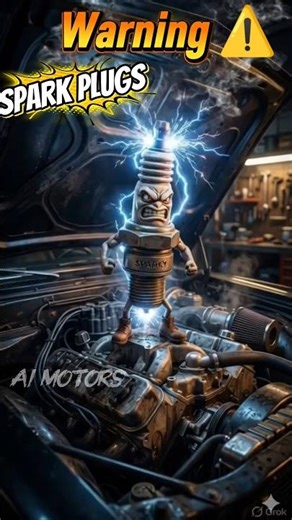 Spark Plug Warning ⚠️ Engine Power Loss ka Real Reason! Don’t Ignore This!#automobile #viral #shorts