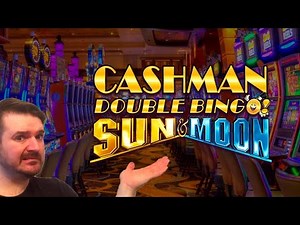 RARE WIN! I WON THE ENTIRE BOARD ON Mr Cashman Bingo Sun & Moon Slot Machine! HUGE WIN!