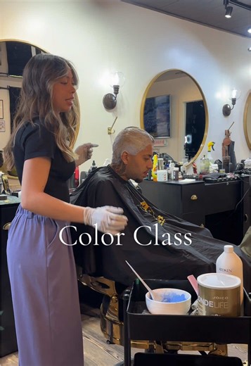 First Color Class Experience in a Top Barbershop