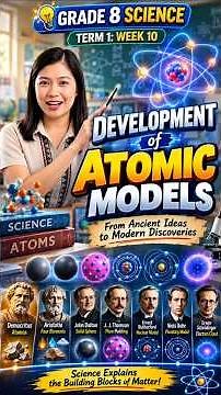 🧪 Development of Atomic Models | Grade 8 Science | Term 1 Week 10