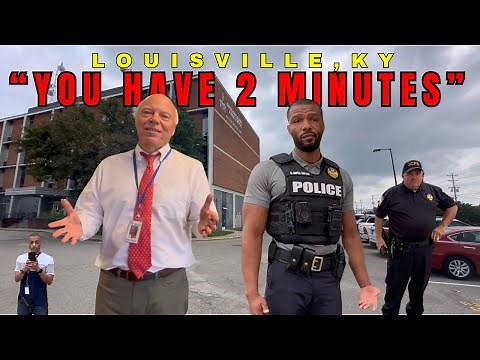 “YOU HAVE 2 MINUTES” - Journalist given time restriction on First Amendment Rights