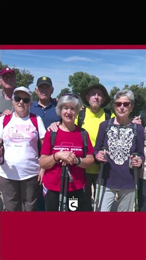 They have everything ready to do the Camino de Santiago