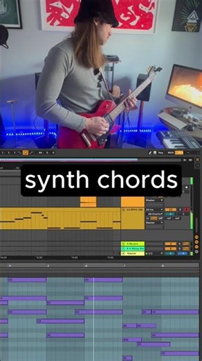 MAKING A DON TOLIVER STYLE BEAT FROM SCRATCH GUITARS + SYNTHS #producer #ableton #hiphop #synth