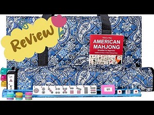 American Mahjong Game Unboxing & Review