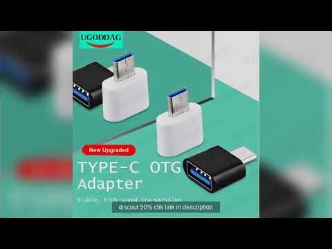 Typec Male To USB-A 2.0 OTG Data transfer Adapter For Samsung Tablet Phone Connector For Xiaomi Re