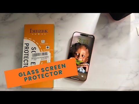 How to install IMBZBK Screen Protector on iPhone 17 Pro- Easy & Bubble-Free