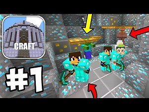 Minicraft Multiplayer Survival Gameplay Walkthrough Part 1 - Village & Diamonds