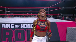 #ROH Women’s World TV Champion Red Velvet confronts Diamanté! WatchROH.com | Ring of Honor Wrestling