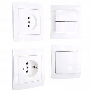 [Hot Item] Premium European Electrical Wall Switches and Sockets for Modern Homes