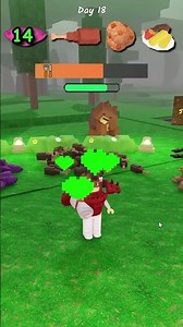 New Food Hunger Test 😱🍪! #99nightintheforest #roblox #usa