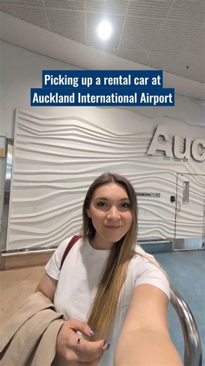 Picking up a rental car at Auckland International Airport