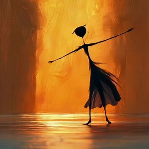 Dancing Stick Figure Girl Wall Art – Minimalist Printable Art, Whimsical Line Drawing Poster, Ballet Girl Print, Nursery or Kids Room Decor - Etsy Canada