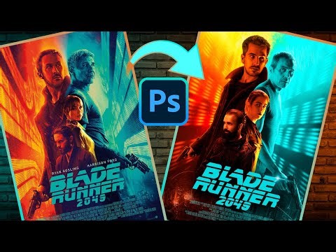 Blade Runner Poster [Photoshop SPEED ART]