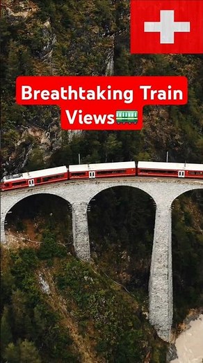 Bernina Express Breathtaking Amazing Views of Switzerland and Italy Alps Mountain Train Journey