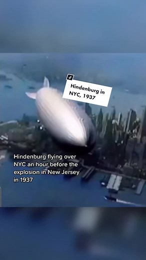 One hour before the explosion, 1937. | #history #hindenburg #nyc #AsItWas #1930s