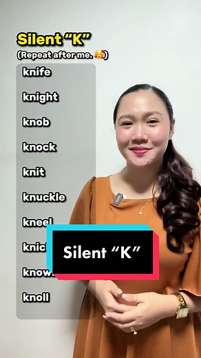Learn Words with Silent K: 20 Examples