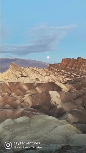 Zabriskie Point Sunrise - Death Valley National Park