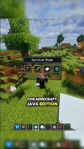 Tips Shortcut Keyboard in Minecraft Java Edition #shorts