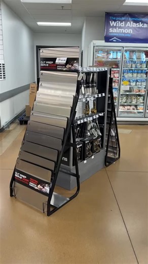 We official! We are stacked up at a few Hy-Vee grocery stores! #cuttingboard #kitchen #success #entrepreneur | Custom Fabrication & Coatings | Facebook