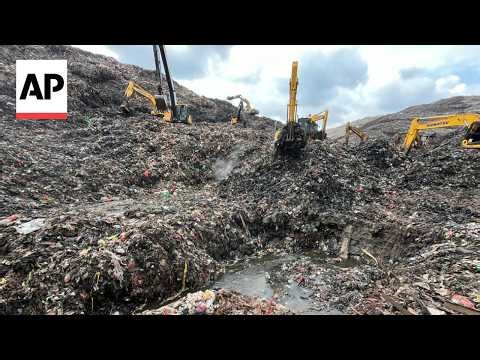 Garbage avalanche at largest landfill in Indonesia kills several people