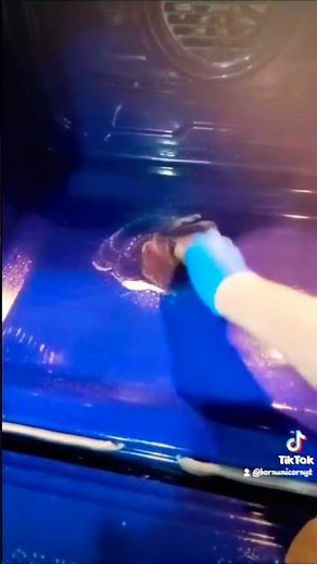Cleaning My Self Cleaning Oven Manually with Dawn Powerwash Cleaning Spray #shorts