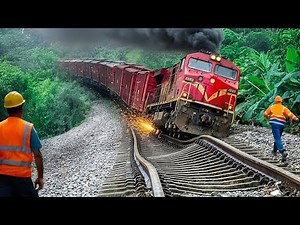 Most Unbelievable Train Moments Caught on Camera | Best of Month #03