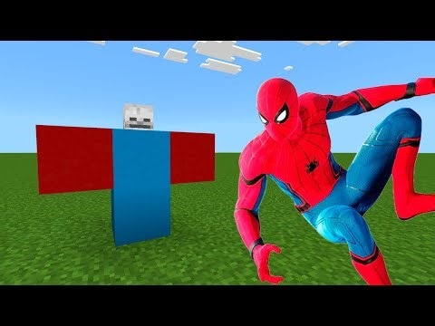 Spider-Man Addon in Minecraft PE