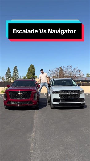 2026 Cadillac Escalade vs Lincoln Navigator