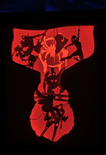 Create Your Own Spider-Verse DIY Lightbox