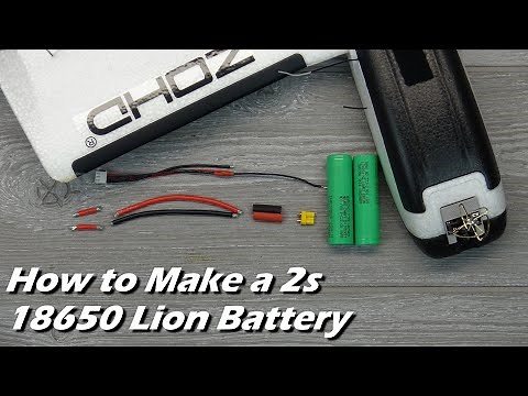 How-to Make a 2s 18650 LION Battery with Balance Lead