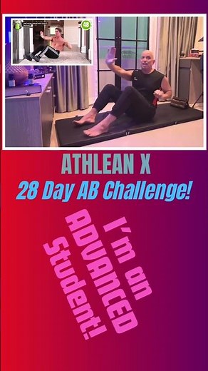 I Ranked As “Advanced” For Athlean X 10m AB Challenge!