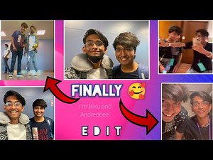 i m Bixu and Andreobee live instagram Andreobee and i m Bixu real life meet-up edit 🥰😘