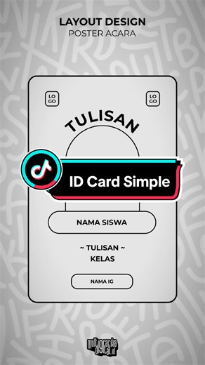 Simple ID Card Design Ideas for School Students