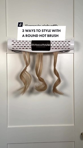 3 Ways to Style with a Round Hot Brush