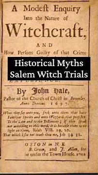 Historical Myths - Salem Witch Trials