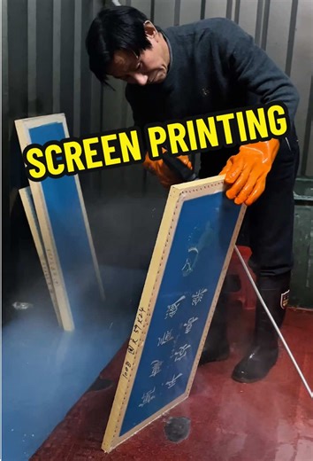 Screen Printing Techniques with Silk Screen Stencils