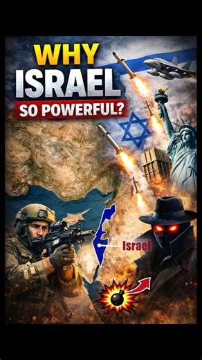 Why Israel Is So Powerful? The Real Secret!⚔️world map geo geography #usa #shorts#explore#feedshorts