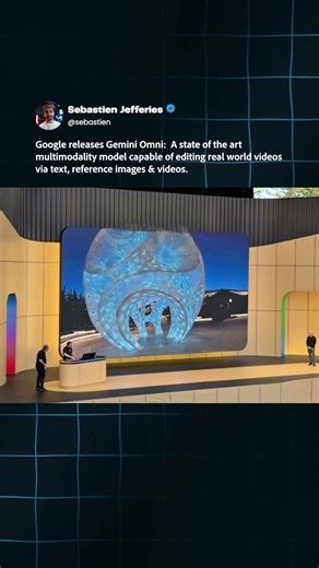 Google releases Gemini Omni: A state of the art multimodality model