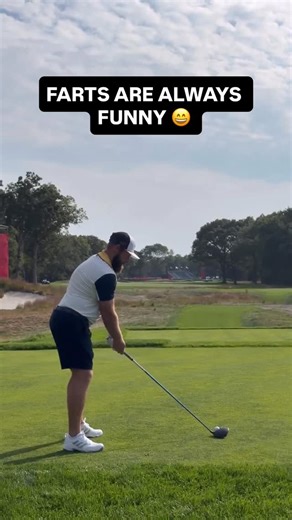 Farts will always be funny, doesn’t matter if you are a professional golfer or not #golf #golfing #tyrellhatton #bethpageblack #rydercup #fart | Almost Average Golf