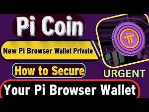 URGENT: New Pi Browser Wallet Update | Secure Your Pi Coin Before It’s Too Late!