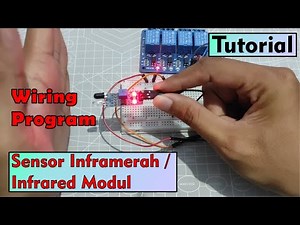 Tutorial Cara Program Sensor Jarak Menggunakan Sensor Infrared / Inframerah Modul dengan Arduino