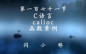 C语言calloc函数案例