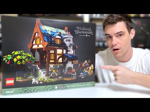 LEGO Ideas 21325 MEDIEVAL BLACKSMITH Review! (2021)